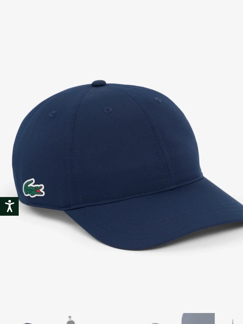 Lacoste Men's Lightweight Sport Cap Navy Blue